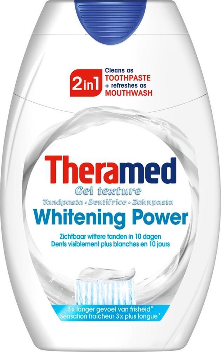 Theramed Liquid Whitening Tandpasta 2in1 - 75 ml.