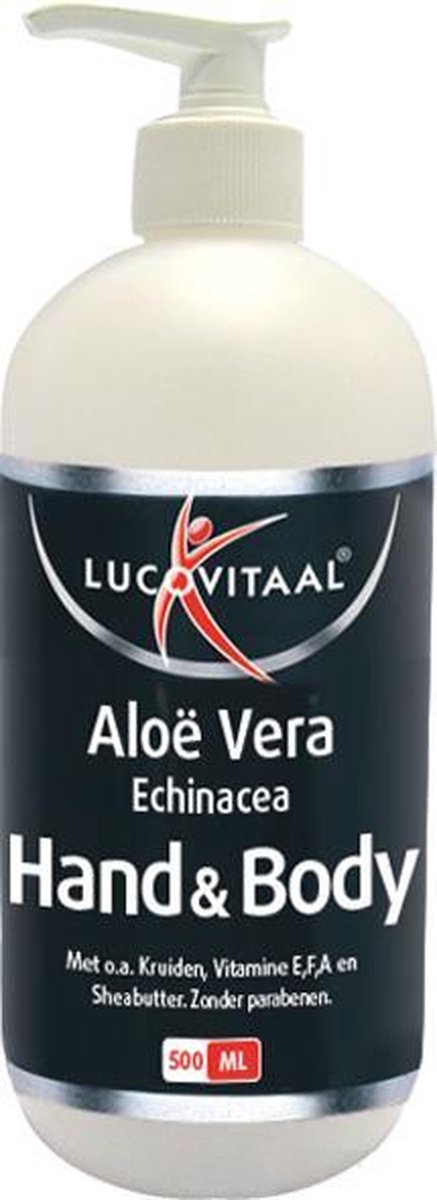 Lucovitaal Hand & Body Crème - Pompje 500 ml