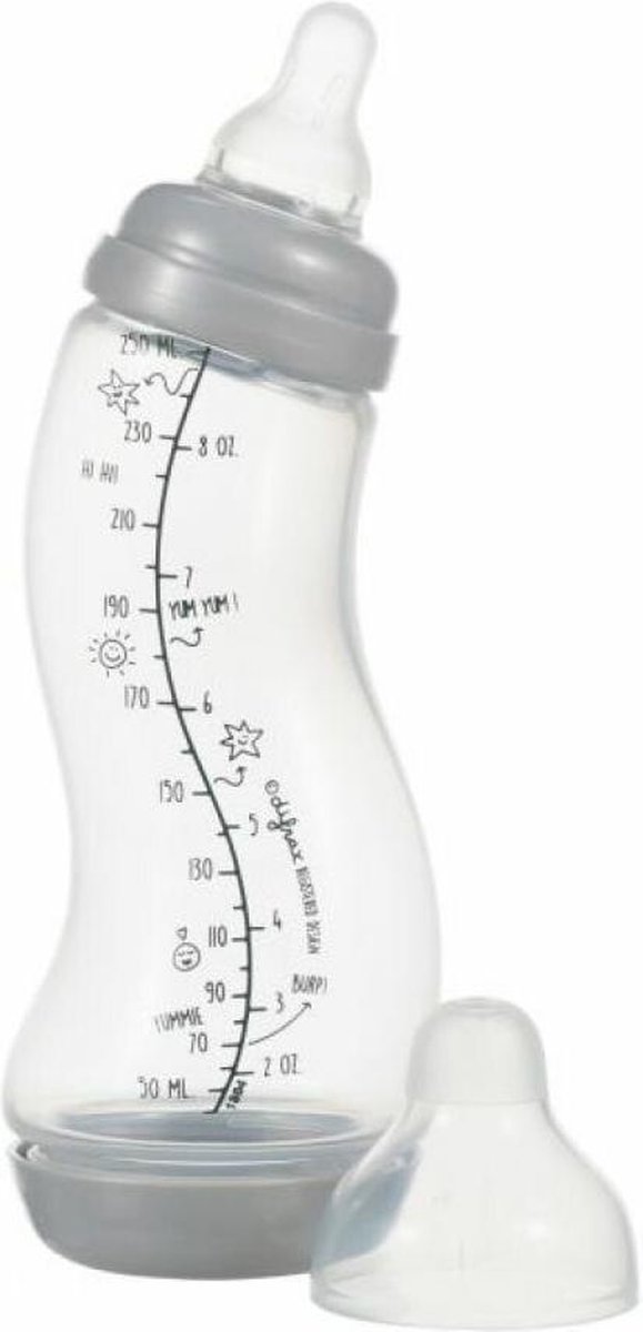 Difrax S-Fles Anti Colic 0+ maand - Lichtblauw 250 ml