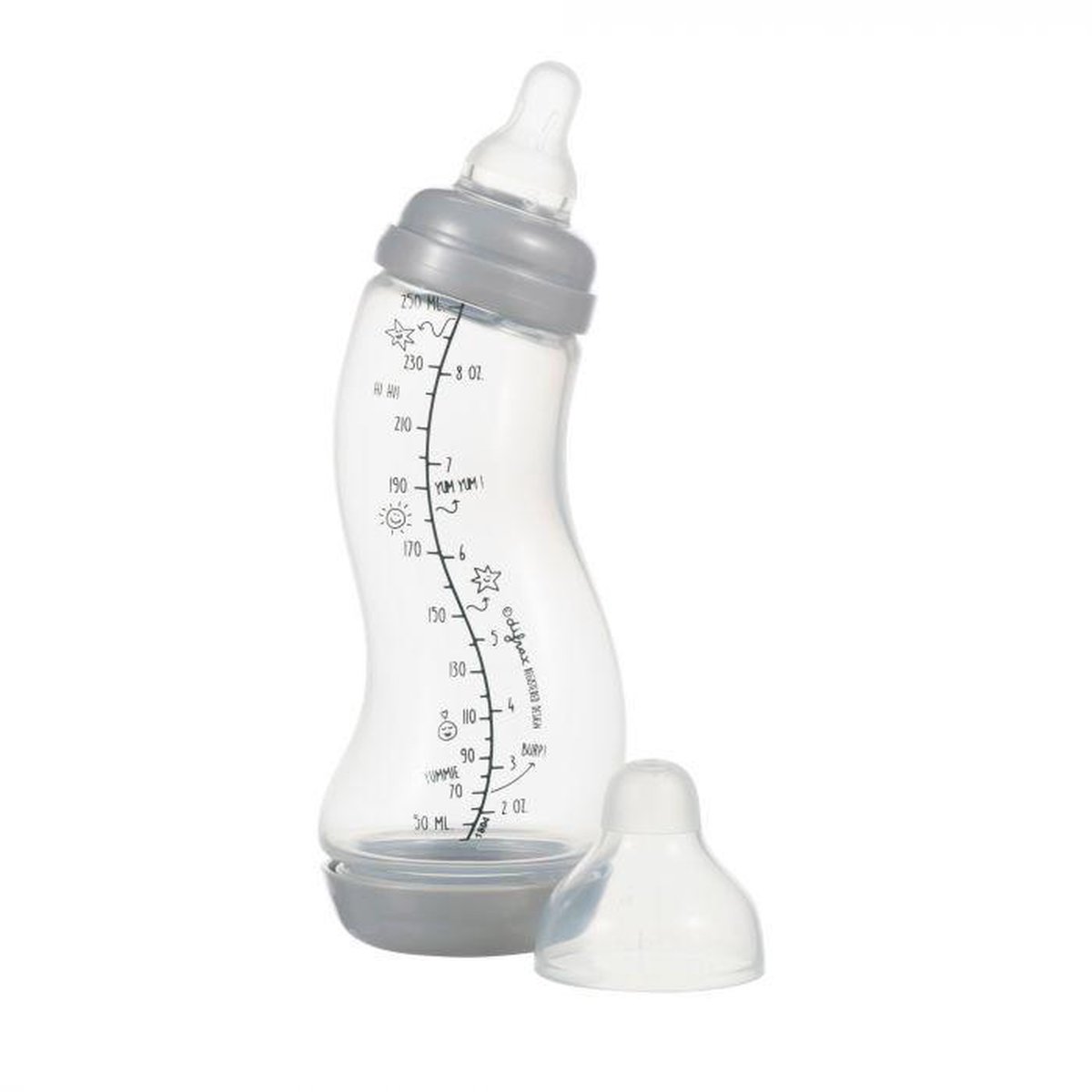 Difrax S-Fles Anti Colic 0+ maand - Lichtblauw 250 ml