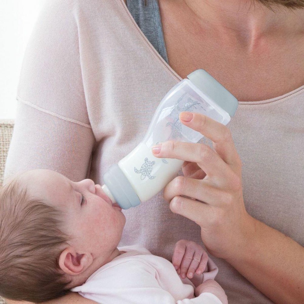 Difrax S-Fles Anti Colic 0+ maand - Lichtblauw 250 ml