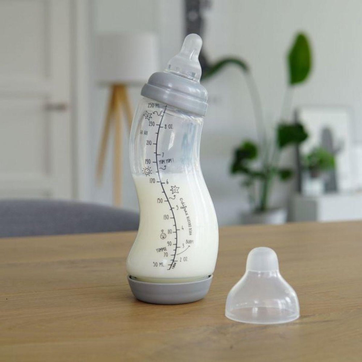 Difrax S-Fles Anti Colic 0+ maand - Lichtblauw 250 ml