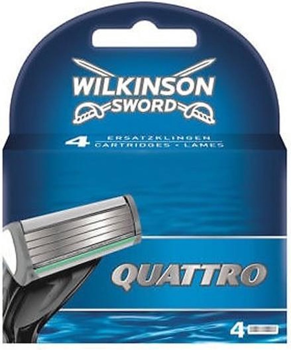 Wilkinson Quattro Scheermesjes (4st.)