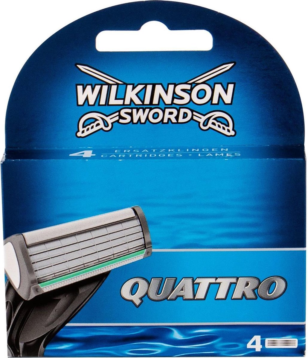 Wilkinson Quattro Scheermesjes (4st.)