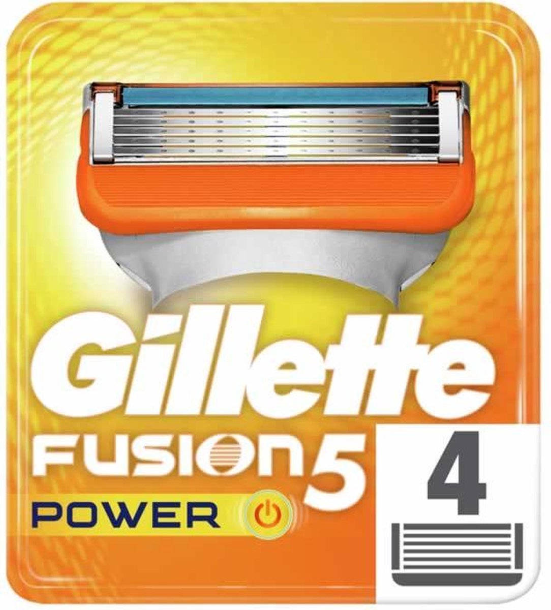 Gillette Fusion Power scheermesjes (4 st.)
