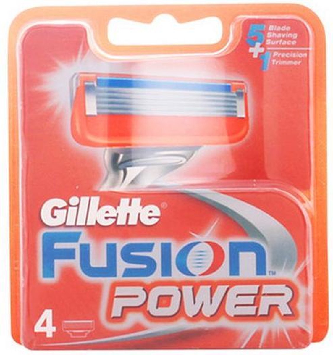 Gillette Fusion Power scheermesjes (4 st.)