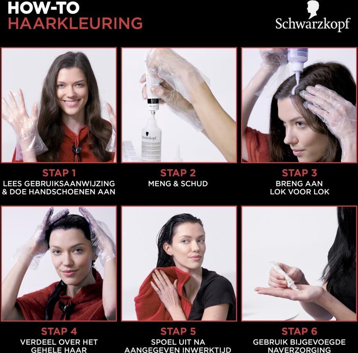 Poly Color Schwarzkopf Semi Permanente Haarverf 77 Kastanje