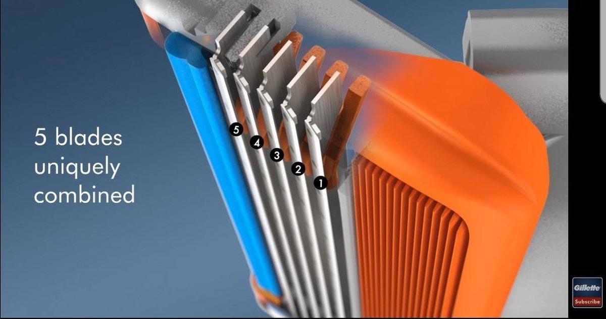 Gillette Fusion5 scheermesjes (4 st.)