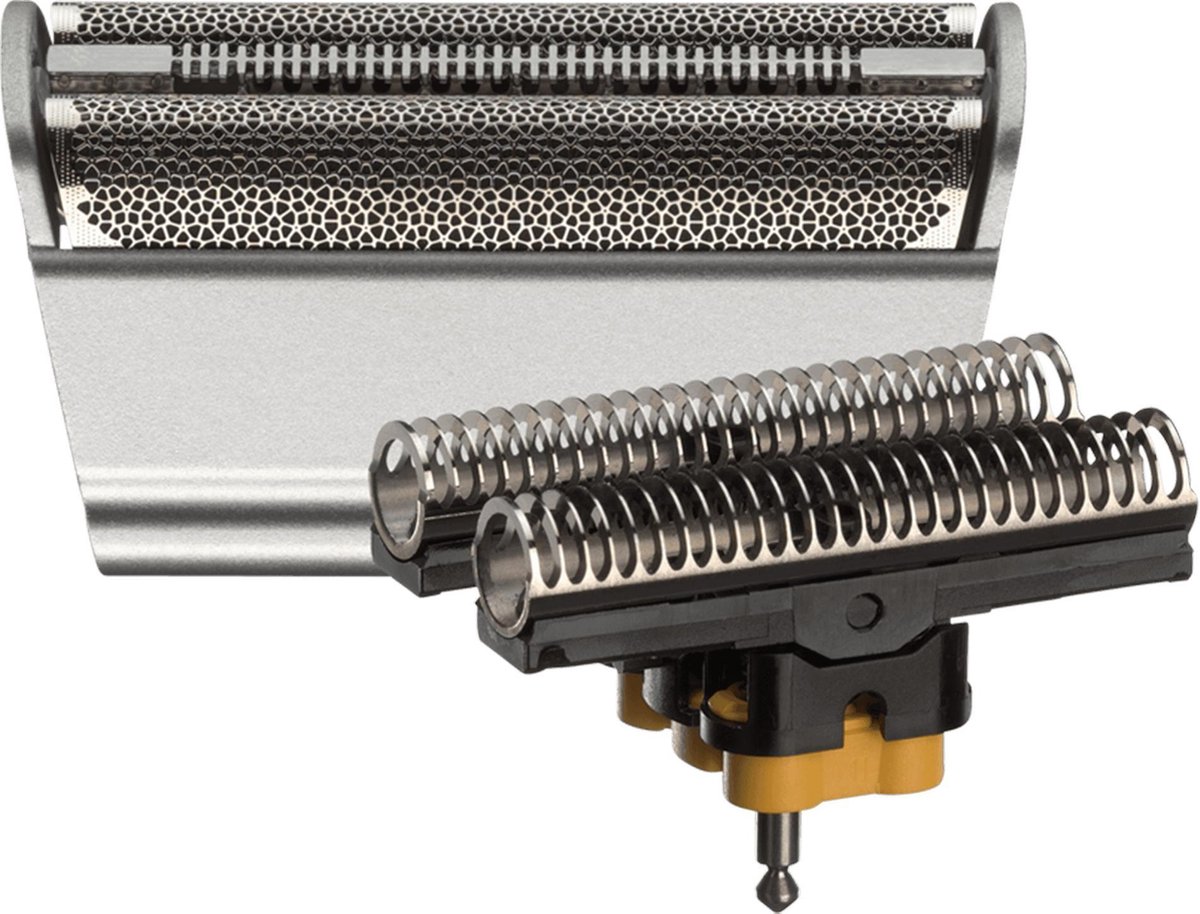 Braun 31S Zilver 5000-6000 serie scheerblad en messenblok - Zwart