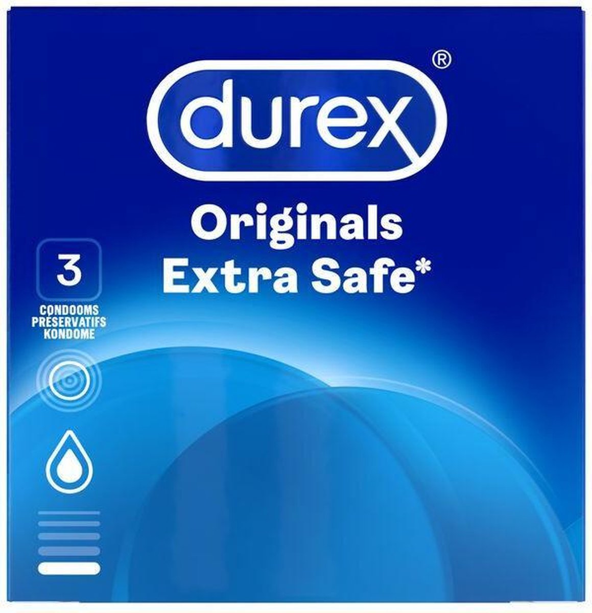 Durex Condooms - Extra Safe 3 stuks