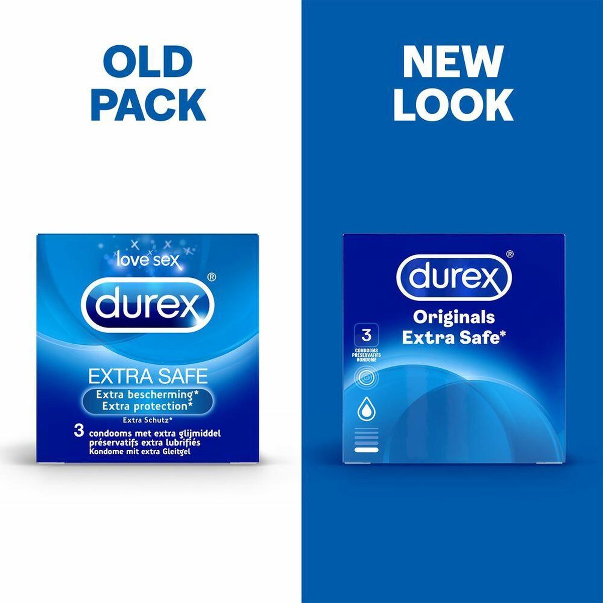 Durex Condooms - Extra Safe 3 stuks