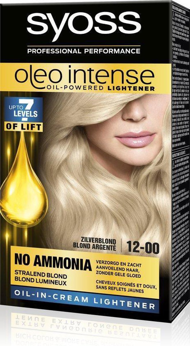 Syoss Haarverf - Oleo Intense 12-00 Zilverblond