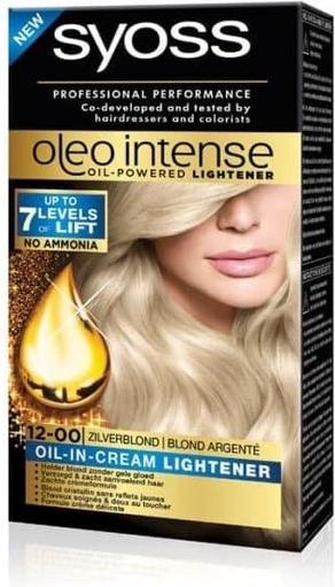 Syoss Haarverf - Oleo Intense 12-00 Zilverblond