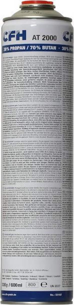 Cfh Gasbus voor Onkruidbrander - 330 gram