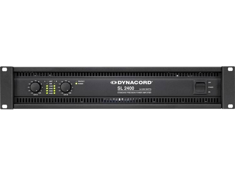 Dynacord SL 2400 klasse H-versterker 2x 1200W @ 4 Ohm