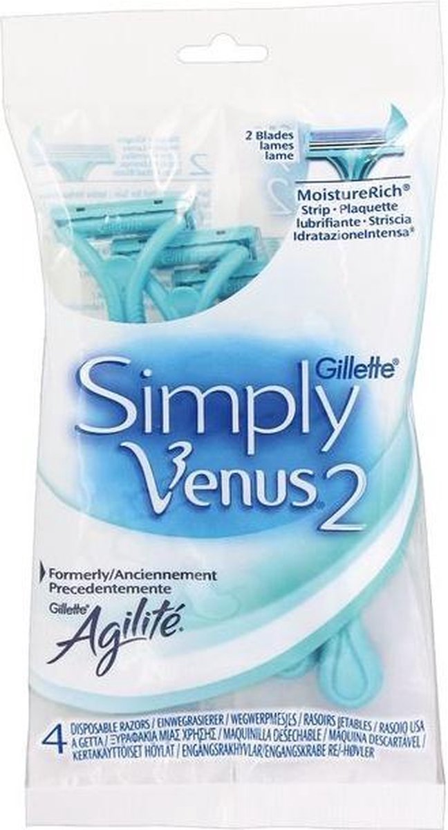 Gillette Simply Venus Wegwerpmesjes - 4 stuks