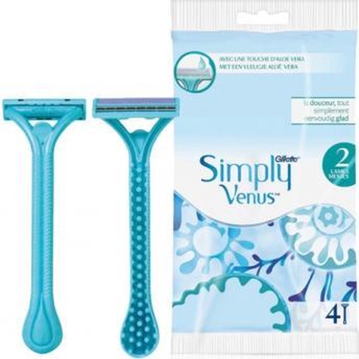 Gillette Simply Venus Wegwerpmesjes - 4 stuks