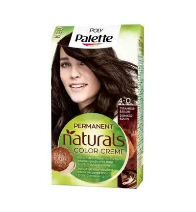 Poly Palette Haarverf Naturals Color Creme - 4.0 Donkerbruin