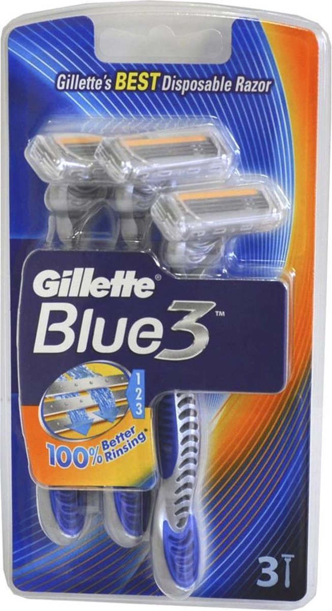 Gillette Blue3 Comfort Men - 3 wegwerpmesjes