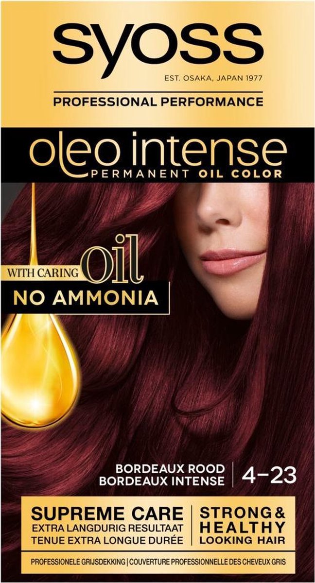 Syoss Professional Performance Oleo Intense 4-23 - Bordeaux Red