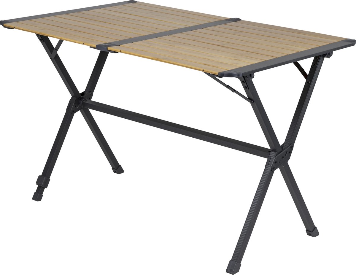 Bo-Camp Maryland 72 x 111 cm Camping Roltafel - Zwart