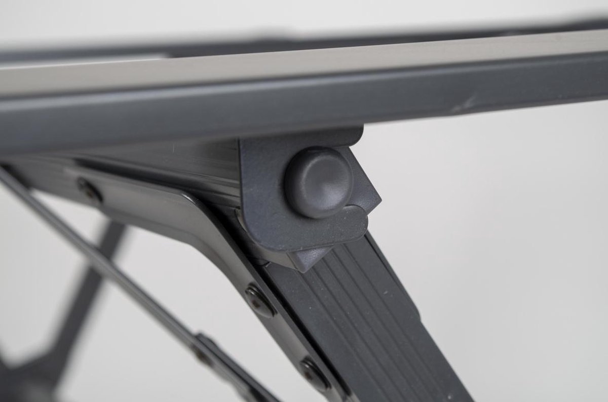 Bo-Camp Maryland 72 x 111 cm Camping Roltafel - Zwart