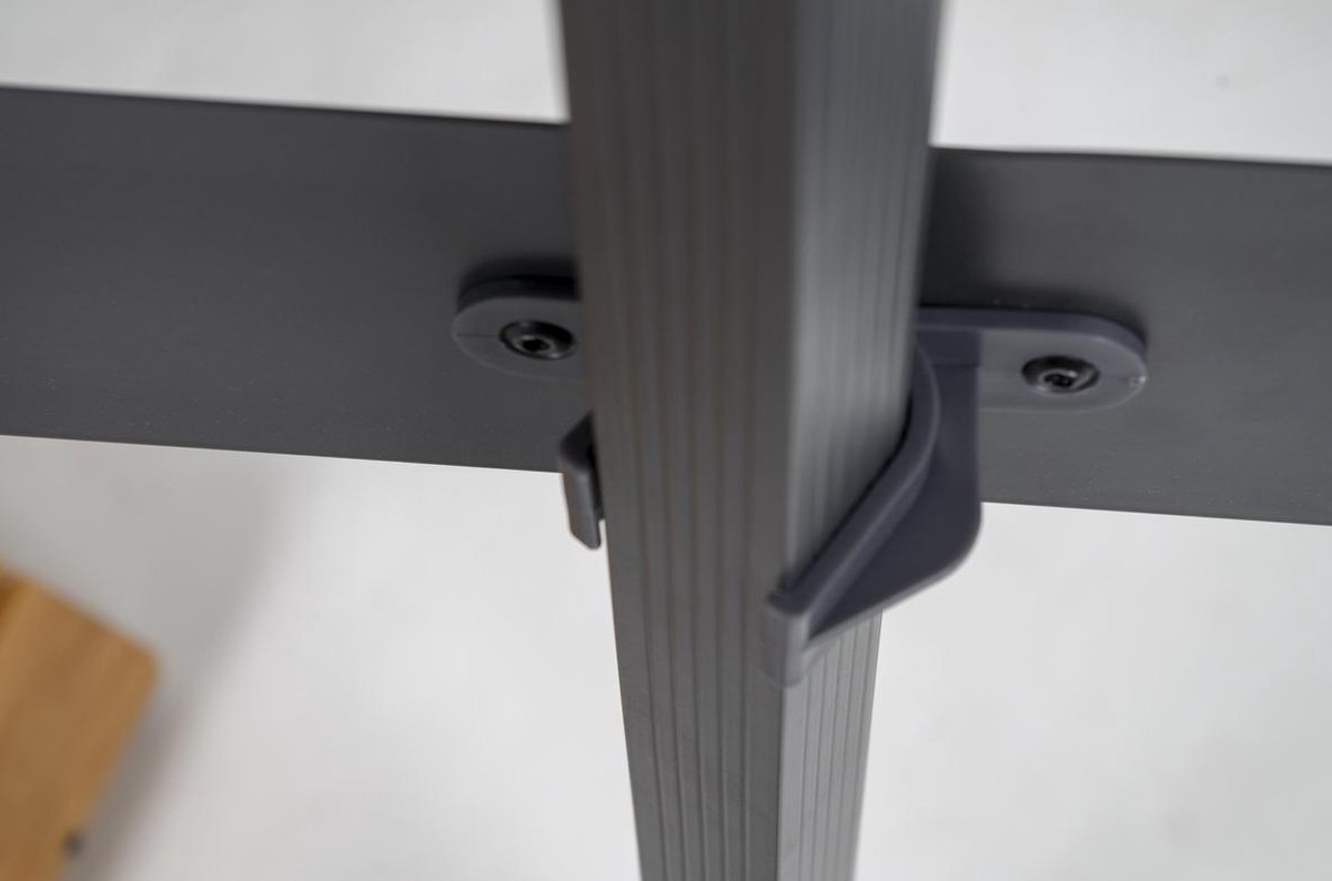 Bo-Camp Maryland 72 x 111 cm Camping Roltafel - Zwart