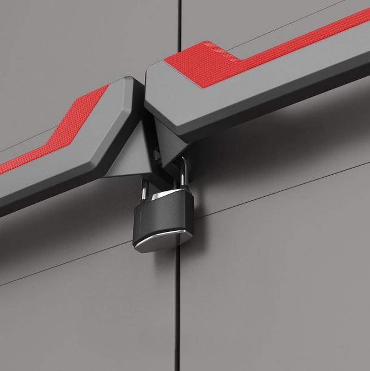 Keter Stilo Opbergkast Hoog - 68x173x39 Cm -/zwart - Grijs