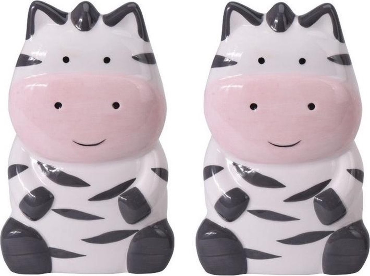 Set Van 2x Stuks Zebra Radiator Waterverdamper/luchtbevochtiger 17 Cm - Kinderkamer - Waterverdampers Verwarming