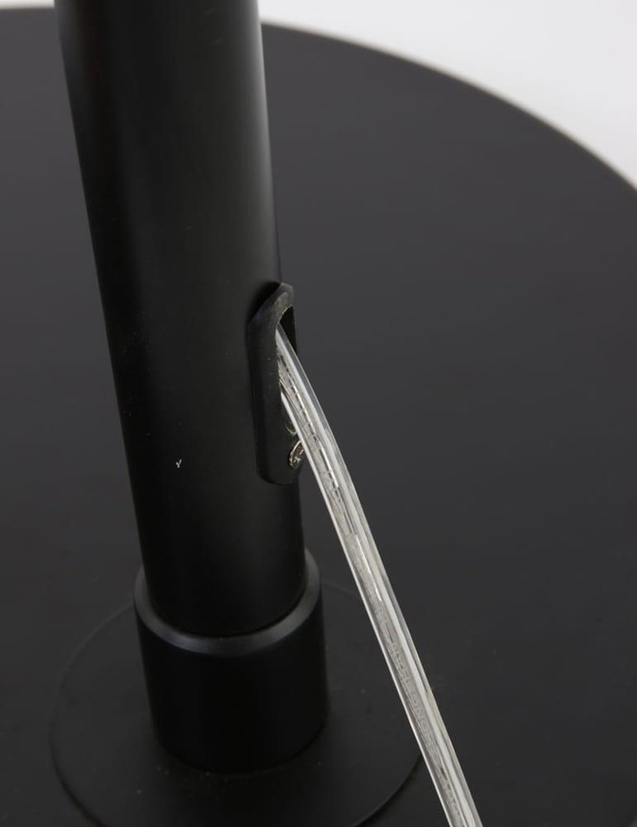 Steinhauer Booglamp Xxl Stresa - H 230 Cm - Plexi Rook - - Zwart