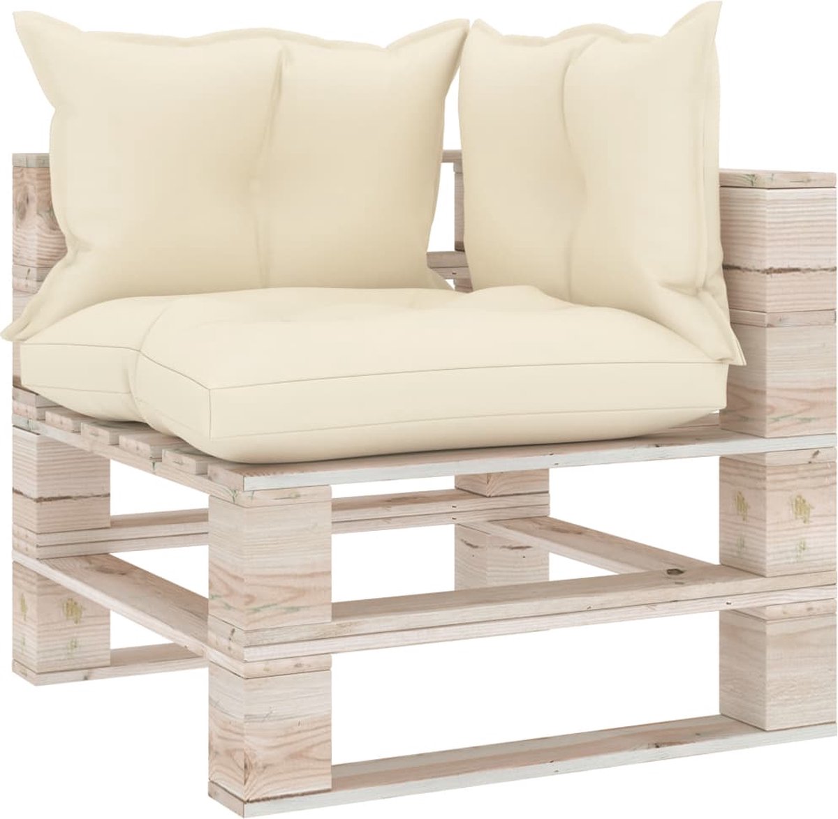 Vidaxl 8-delige Loungeset Met Kussens Pallet Grenenhout