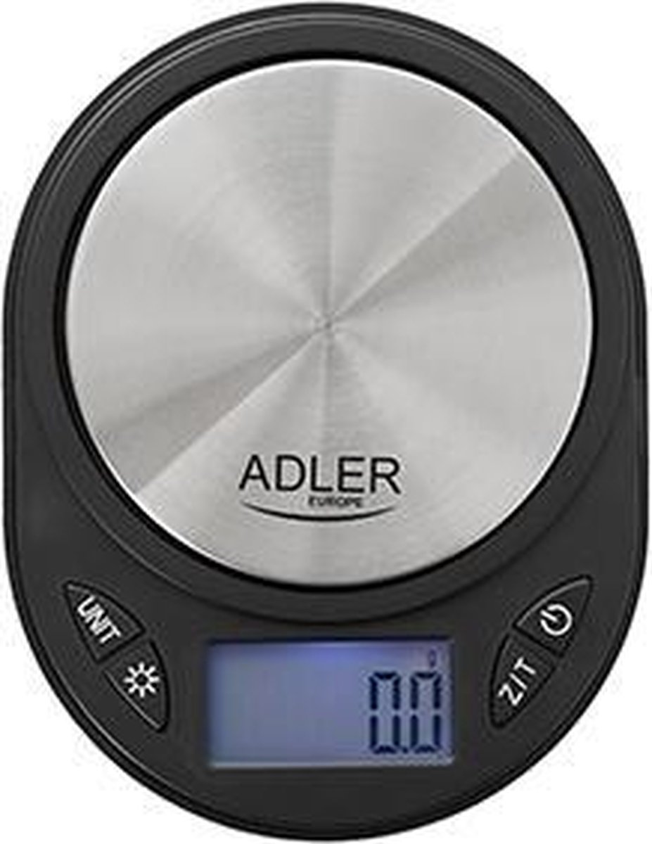 Adler Ad3162 - Precisieweegschaal - 0,1 Gram - Negro