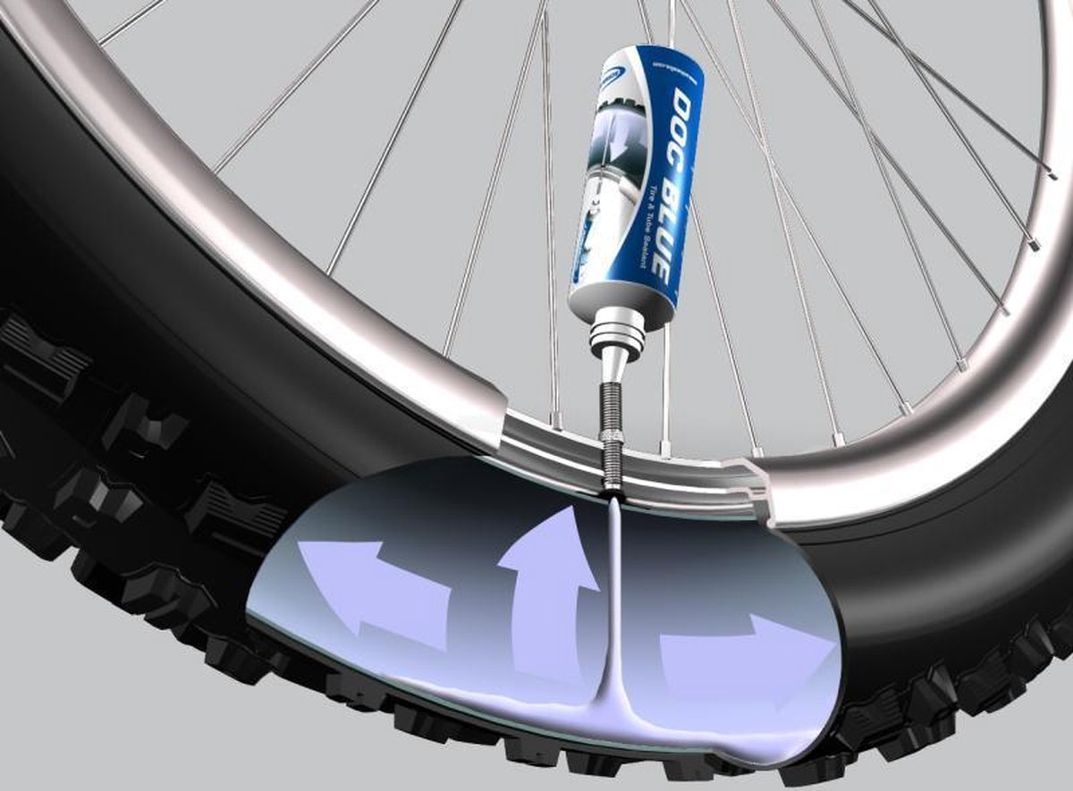 Schwalbe Doc Blue Professional Bandendichtingsmiddel 60 Ml - Wit