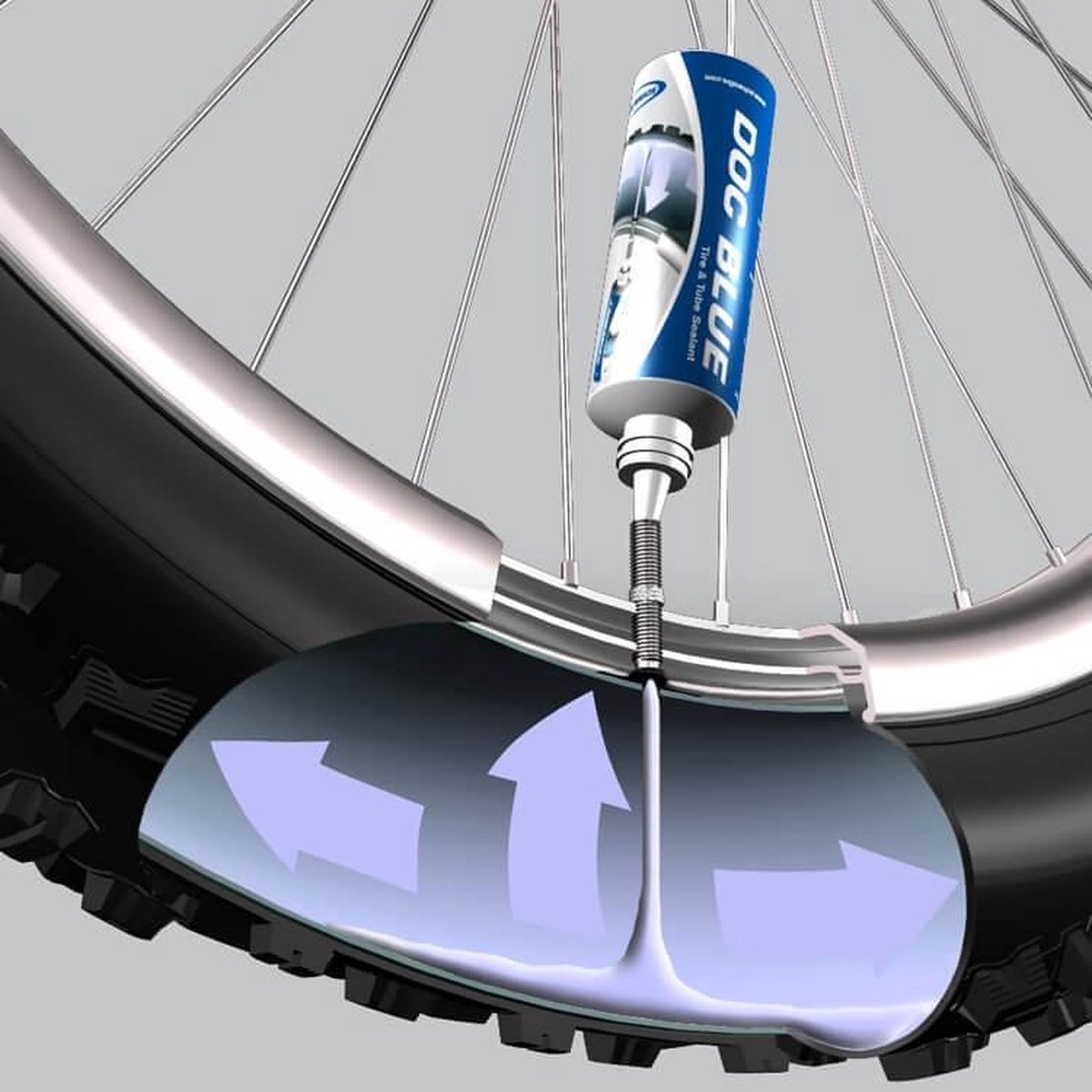 Schwalbe Doc Blue Professional Bandendichtingsmiddel 60 Ml - Wit