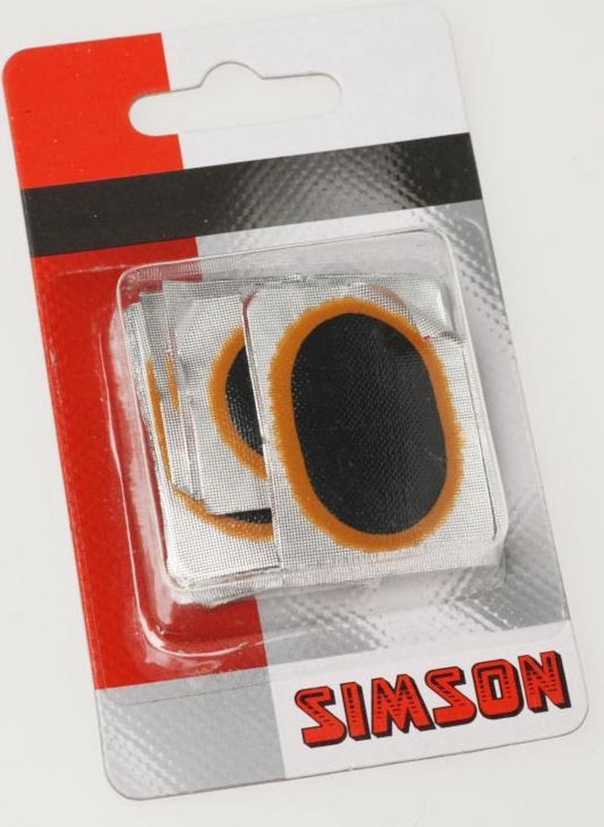 Simson Plakkers Ovaal - Oranje