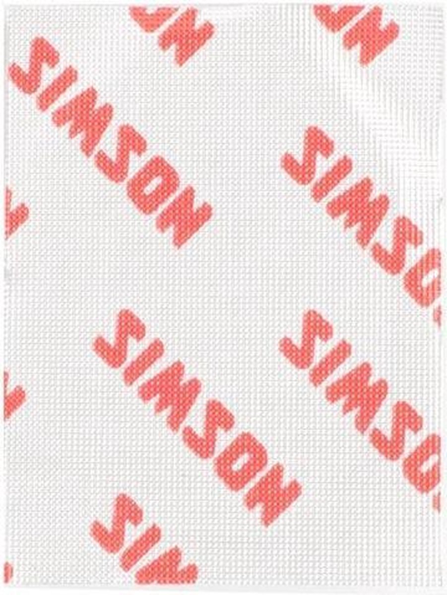 Simson Plakkers Ovaal - Oranje