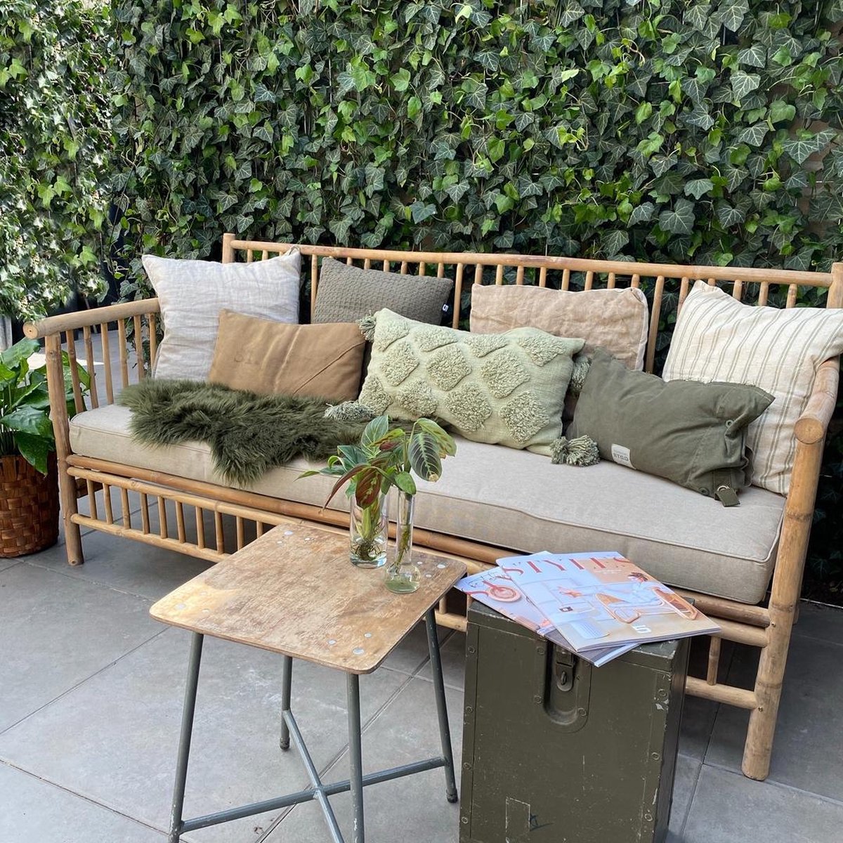 Exotan Bamboo Bank - Bruin