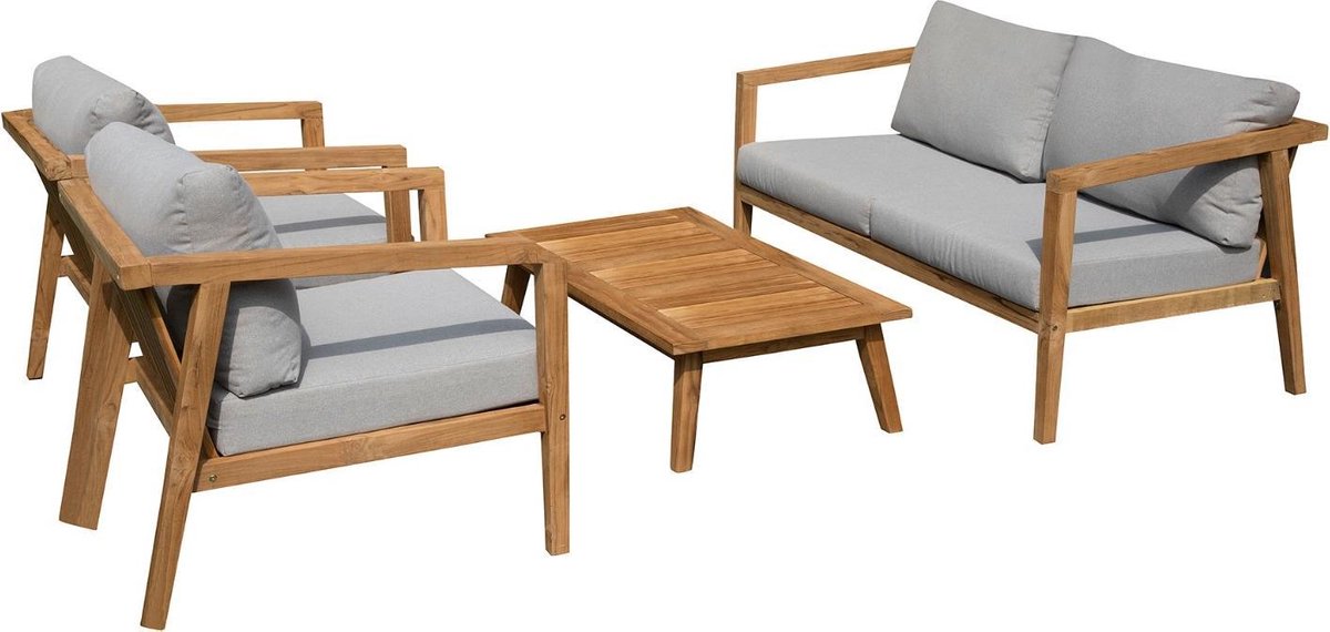 Exotan Lucca Teak Loungeset