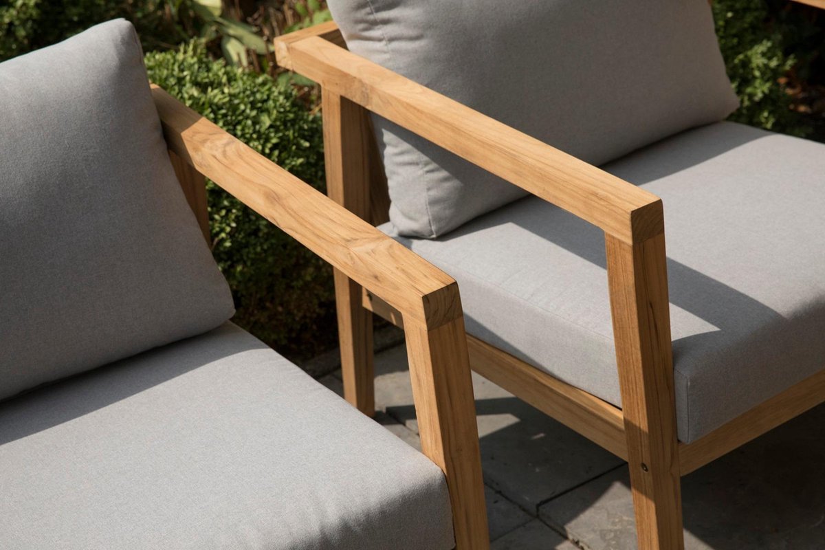 Exotan Lucca Teak Loungeset