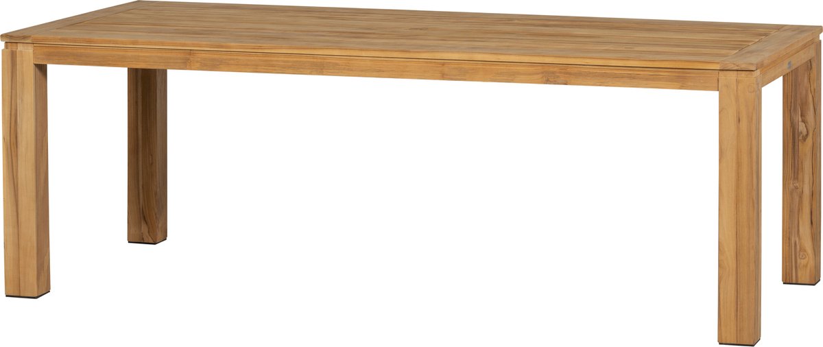 Exotan Stella FSC Teak Tuintafel 220 x 100 cm - Bruin