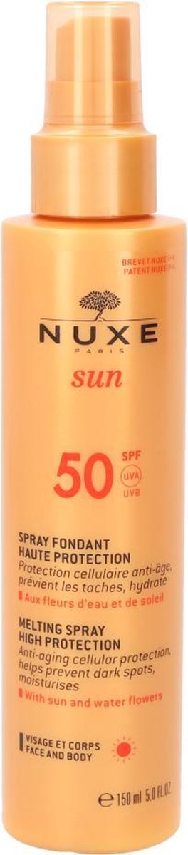 Nuxe Sun - Sun Melting Spray Face & Body Spf50
