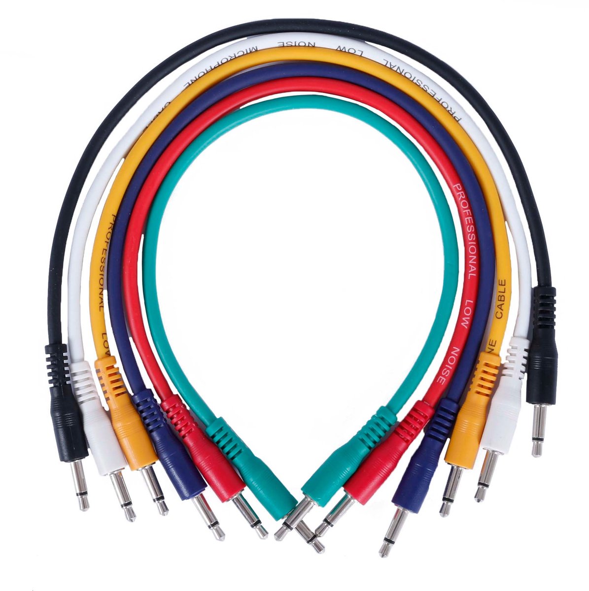 Devine PATCH3535-RB-50cm patchkabel mono 3.5 mm 6-pack 50 cm