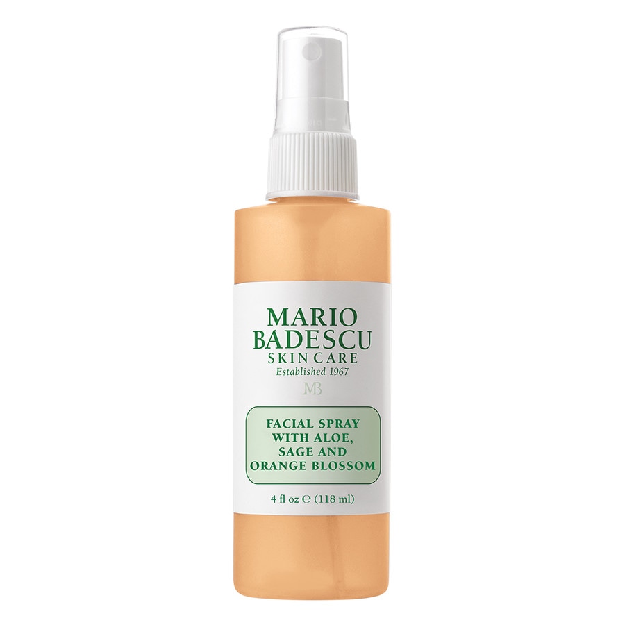 Mario Badescu Facial Spray - Facial Spray Gezichtsspray Met Aloë, Salie Enbloesem - Oranje