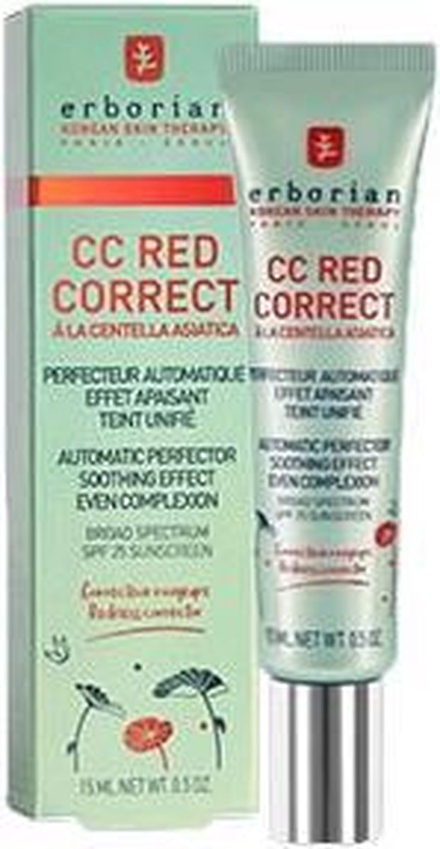 Erborian Bb Family - Bb Family Cc Red Correct - 15 ML