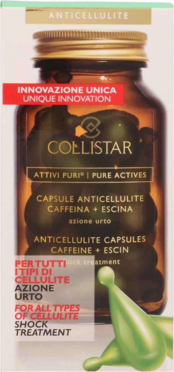 Collistar Pure Active - Pure Active Anticellulite Capsules Caffeine + Escin