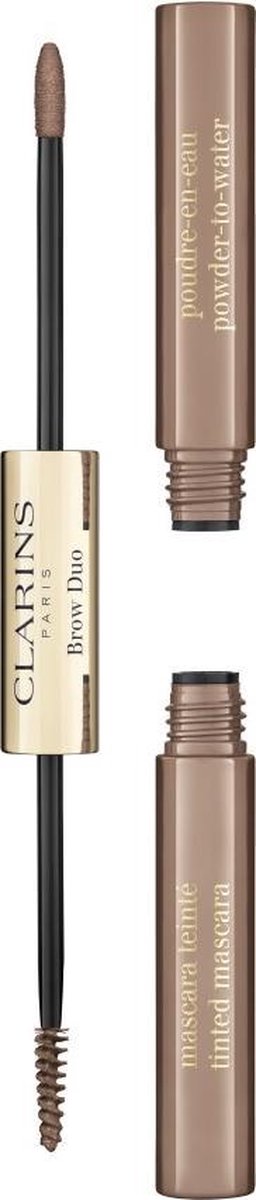 Clarins Brow Duo - Brow Duo 2-in-1 Wenkbrauwpotlood Poeder & Gel