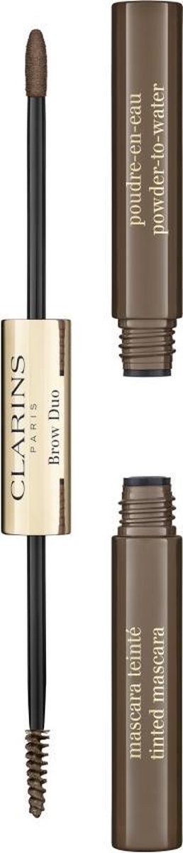 Clarins Brow Duo - Brow Duo 2-in-1 Wenkbrauwpotlood Poeder & Gel