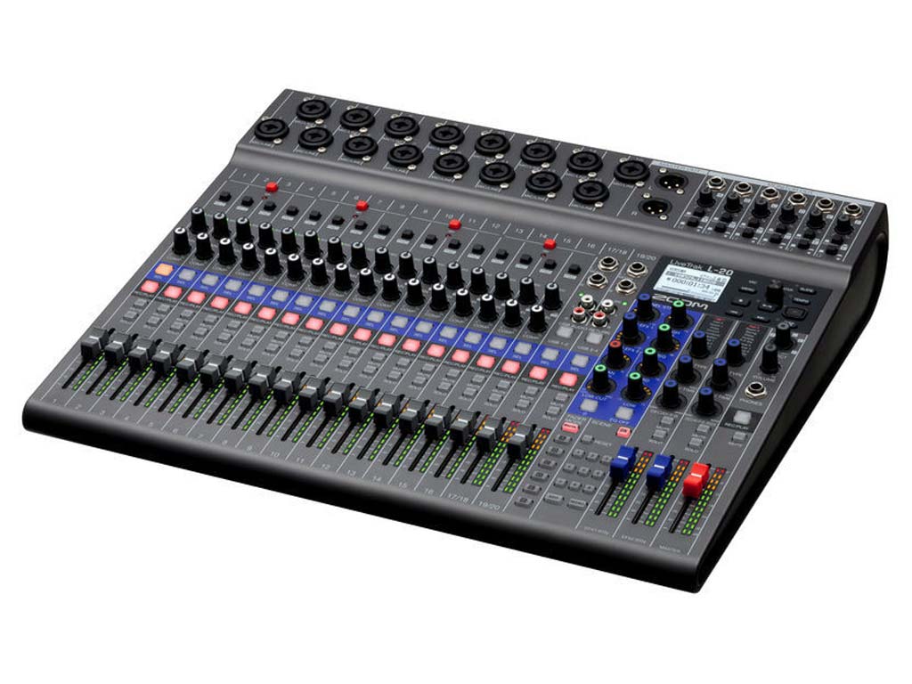 Zoom LiveTrak L-20 digitaal mengpaneel