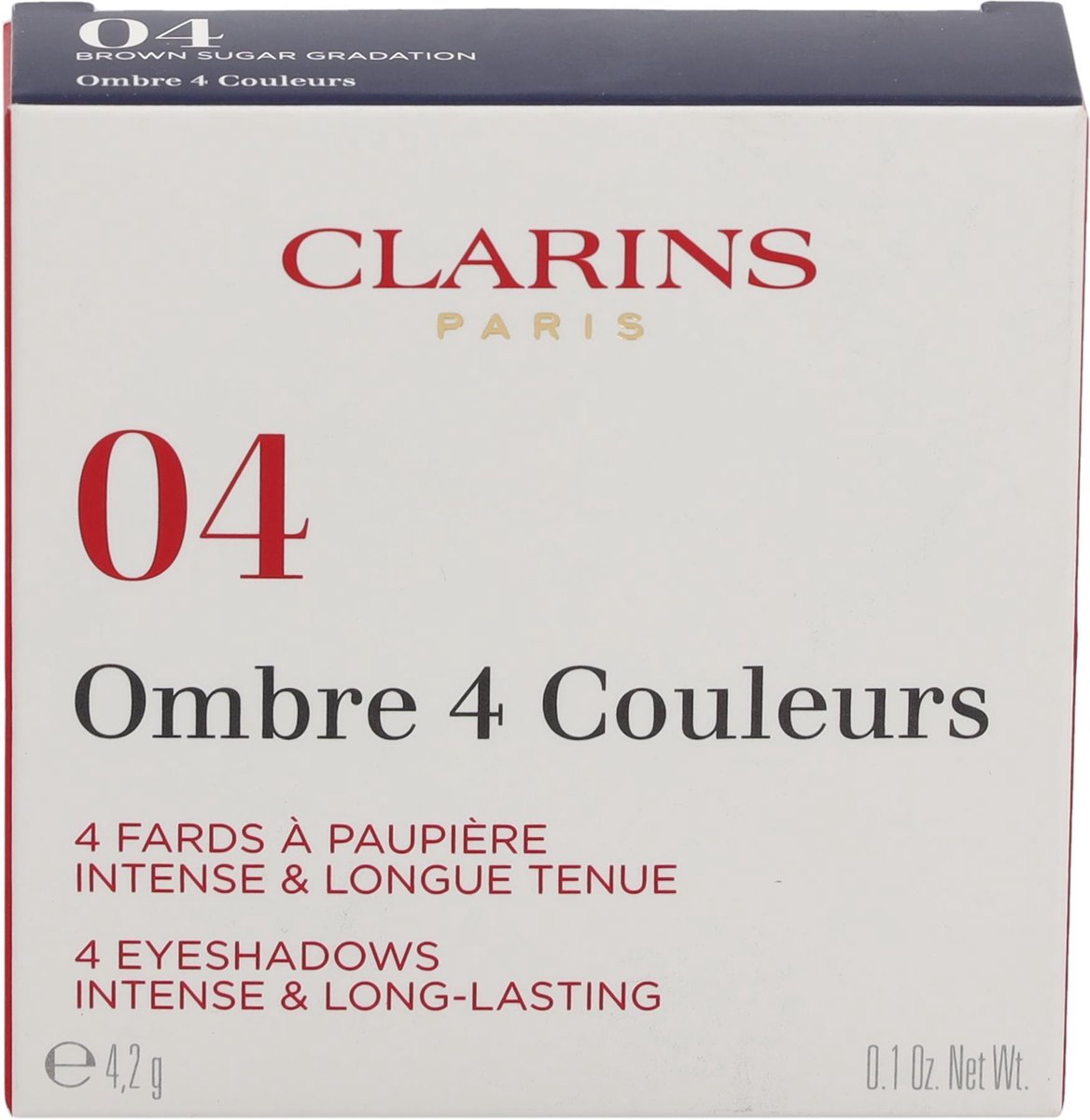 Clarins Ombre 4 Couleurs - Ombre 4 Couleurs Oogschaduw - Negro