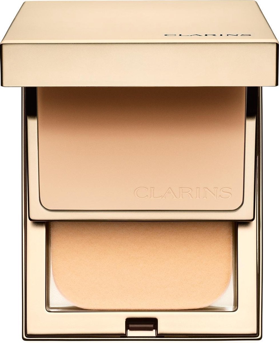 Clarins Everlasting Compact Spf 9 - Everlasting Compact Spf 9 Langhoudende Foundation